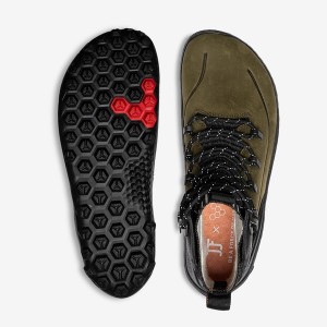 Vivobarefoot Tracker Decon Fg2 Jjf Women's Hiking Shoes Dark Olive | 65297UABJ