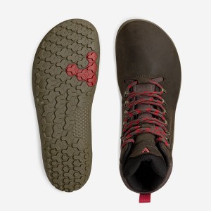 Vivobarefoot Tracker Ii Fg Men's Hiking Shoes Grey | 50932NHZU