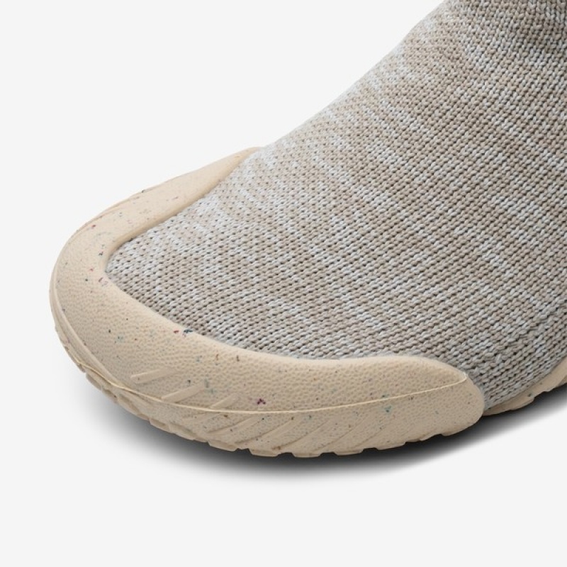 Vivobarefoot Pluma Knit Kids Grey | 52301ELAU