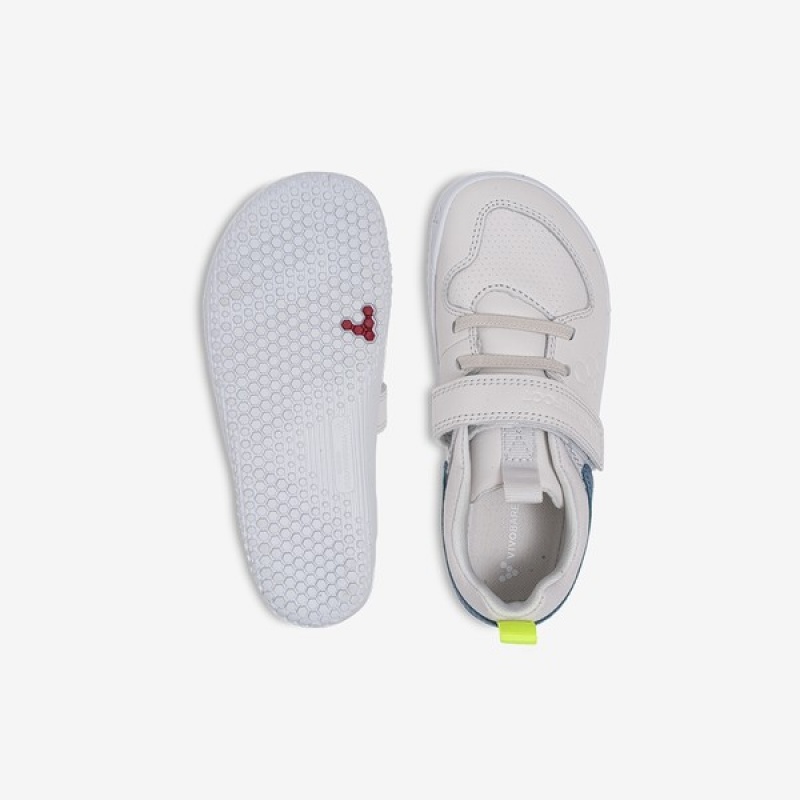 Vivobarefoot Primus Ludo Kids White | 52978WHIO