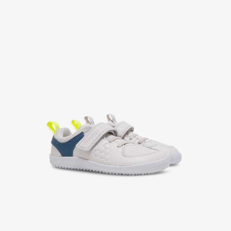 Vivobarefoot Primus Ludo Kids White | 52978WHIO