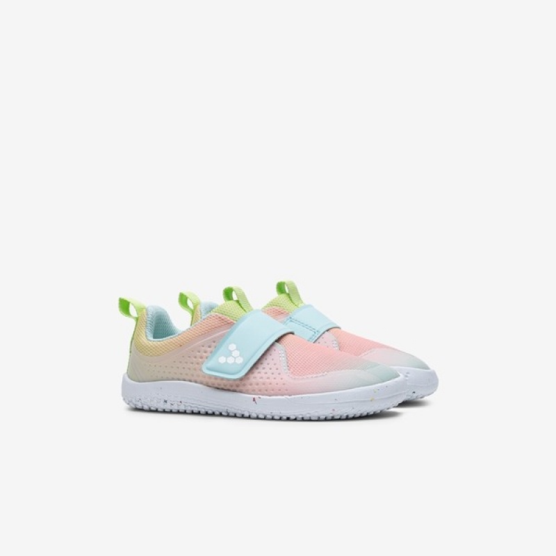 Vivobarefoot Primus Sport Iii Kids Pink / Blue | 69728JDFG