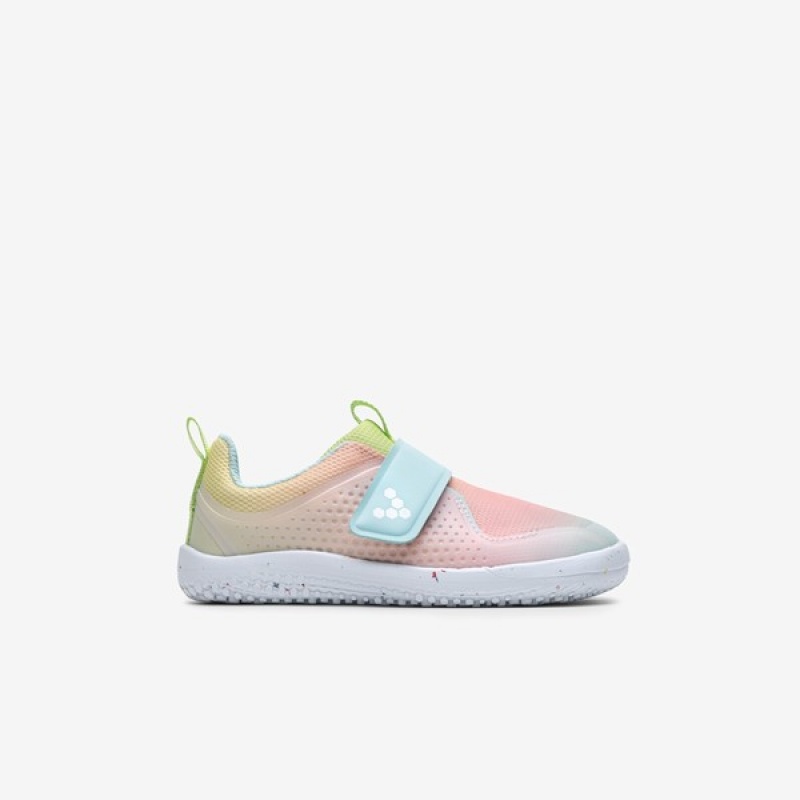 Vivobarefoot Primus Sport Iii Kids Pink / Blue | 69728JDFG