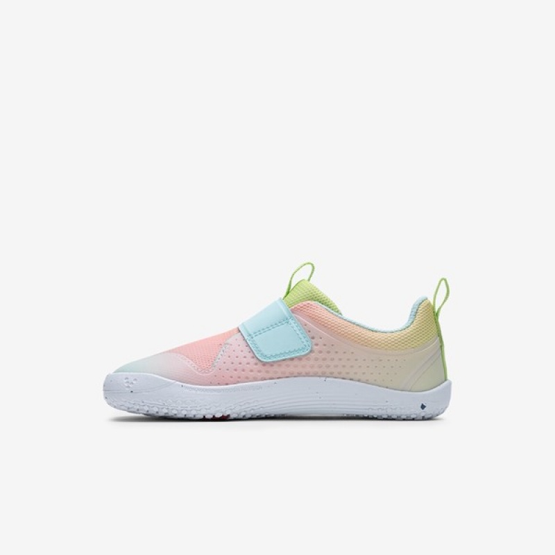 Vivobarefoot Primus Sport Iii Kids Pink / Blue | 90234VLMR