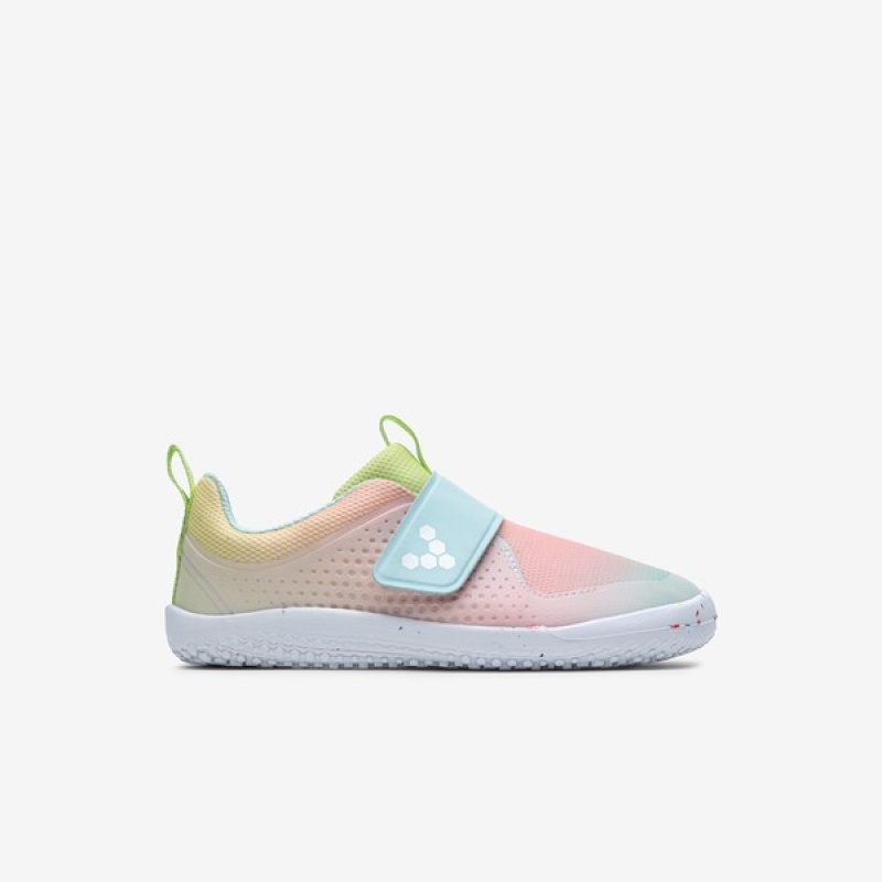 Vivobarefoot Primus Sport Iii Kids Pink / Blue | 90234VLMR