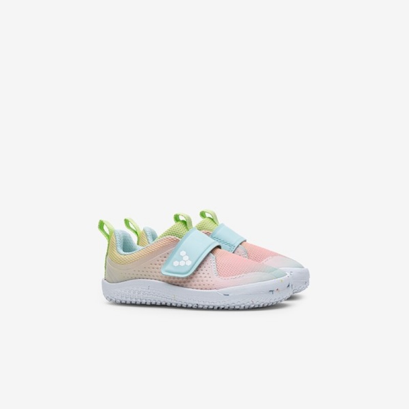 Vivobarefoot Primus Sport Iii Kids Pink / Blue | 42056BNQW