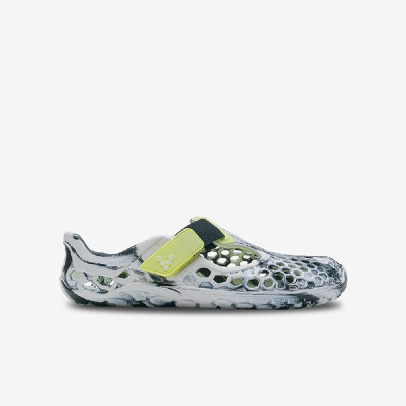 Vivobarefoot Ultra Bloom Kids Obsidian / White | 32469CIOP