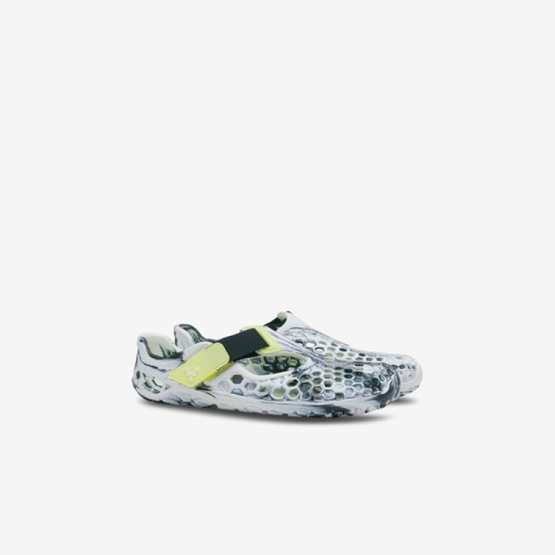 Vivobarefoot Ultra Bloom Kids Obsidian / White | 26541FRJS