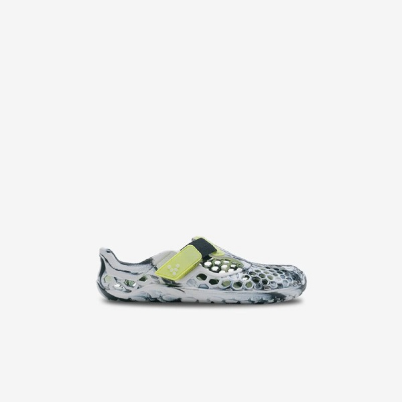 Vivobarefoot Ultra Bloom Kids Obsidian / White | 26541FRJS